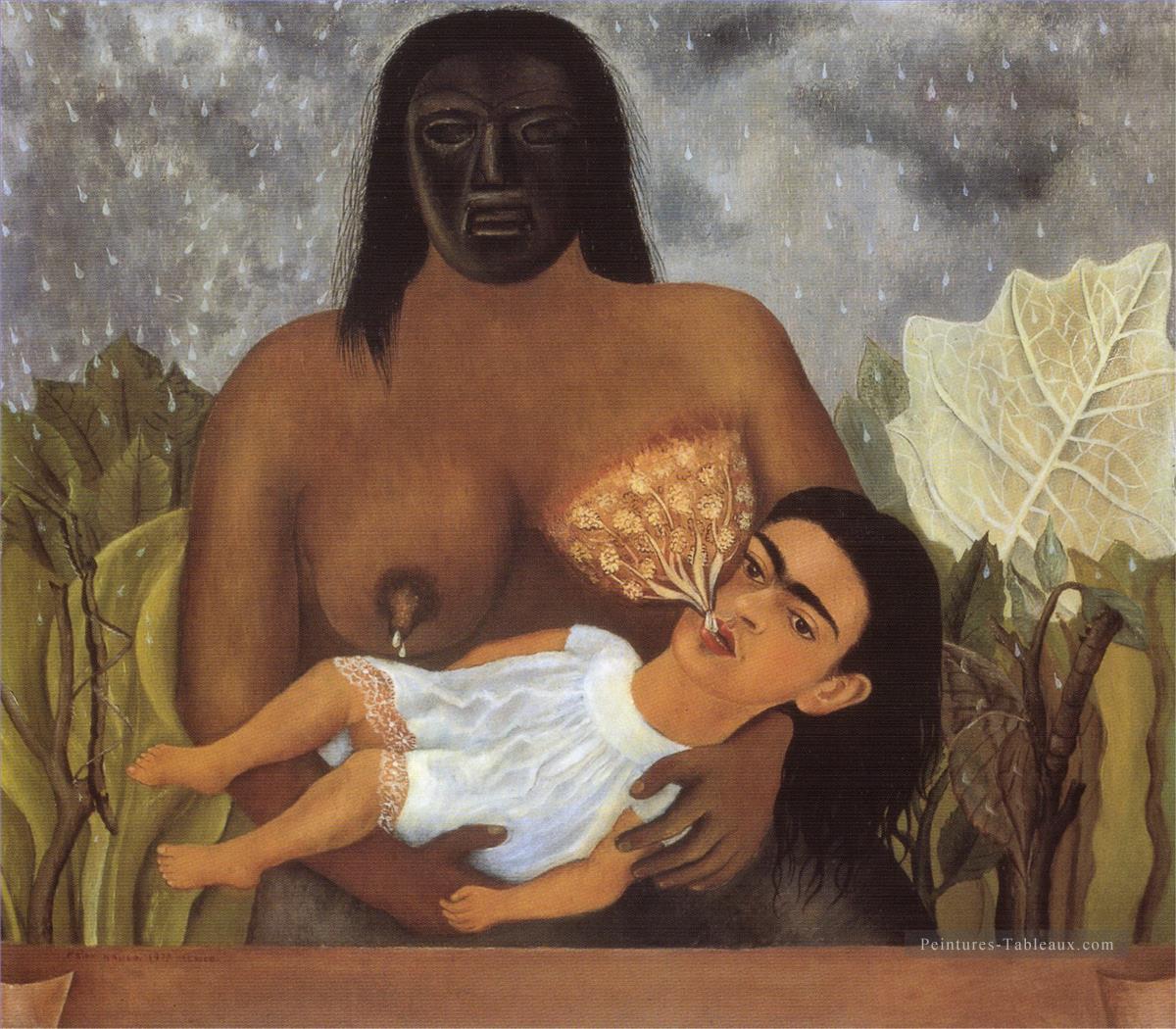 Mon Infirmière et moi le féminisme Frida Kahlo Peintures à l'huile